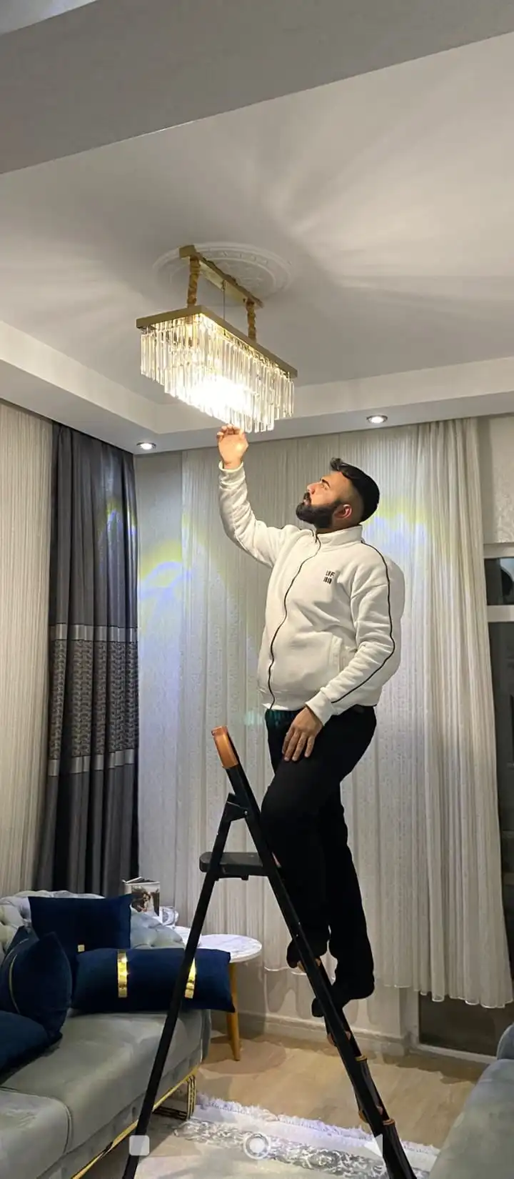 LED aydınlatma kurulumu